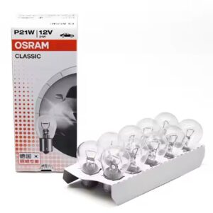 AMPOLLETA HALOGENA 1 CTO P21W 12V OSRAM  GERMANY 75061 (10 UNIDADES)