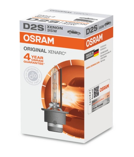 Ampolleta xenón D2S marca OSRAM ORIGINAL 4300K 35W (super oferta)