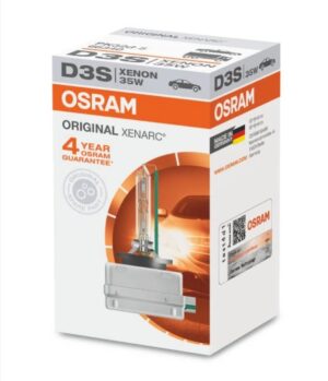 Ampolleta xenón D3S marca OSRAM ORIGINAL 4300K 35W (super oferta)