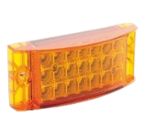 FOCO LATERAL AMBAR  12-24V RECTANGULAR 152X52X33MM
