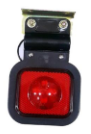 FOCO LATERAL LED  COLGANTE CAMION CUADRADO ROJO 1030V