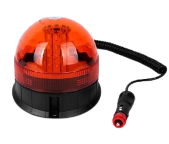 BALIZA LED AMBAR 12-24V 40 PCS LED 3  FUNCIONES MAGNETICA 142MM135MM