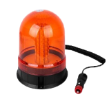 BALIZA LED AMBAR 12-24V 80 PCS LED 3  FUNCIONES MAGNETICA 188MM140MM