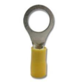 TERMINAL DE OJO 38PULG AMARILLO (100 UNIDADES)