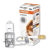AMPOLLETA HALOGENA H3 24V 75W OSRAM GERMANY  64156