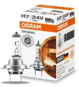 AMPOLLETA HALOGENA H7 24V 70W OSRAM  GERMANY 64215