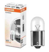 AMPOLLETA HALOGENA T16 R10W 24V OSRAM  GERMANY 5637 (10 UNIDADES)