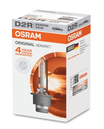 Ampolleta xenón D2R marca OSRAM ORIGINAL 4300K 35W (super oferta)
