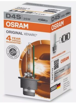 Ampolleta xenón D4S marca OSRAM ORIGINAL 4300K 35W (super oferta)