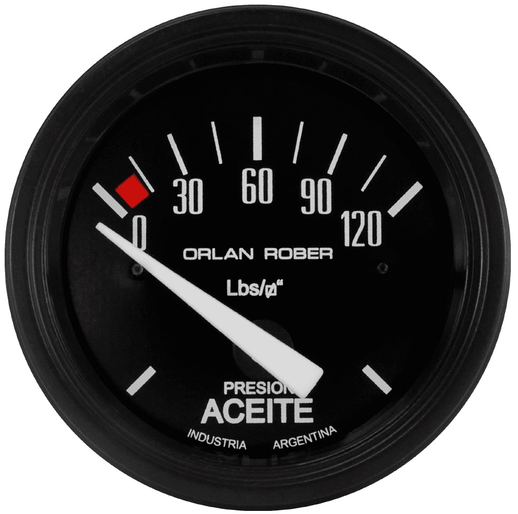 Manómetro de aceite Eléctrico 24v 120Lbs Classic