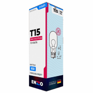 Ampolleta Halógena T15 21531 12V 16W W2.1*9.56d (10un)