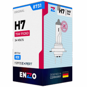 Ampolleta Halógena H7 8731 24V 75W PX26D