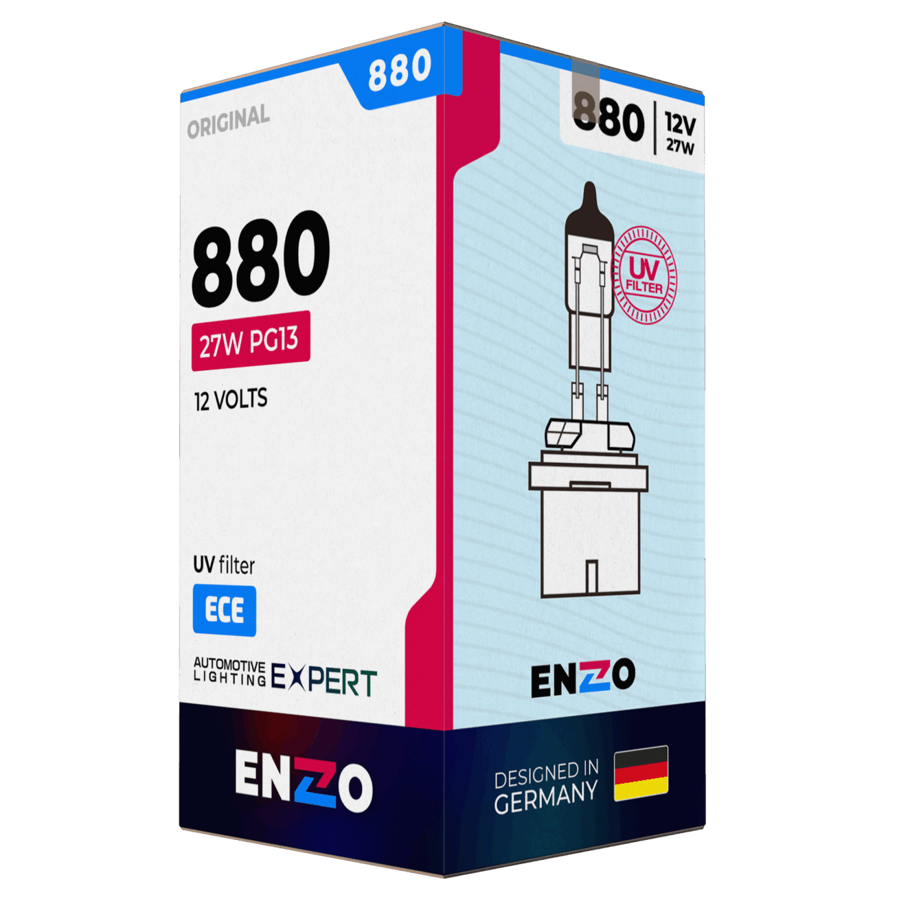 Ampolleta Halógena 880 12V 27W PG13