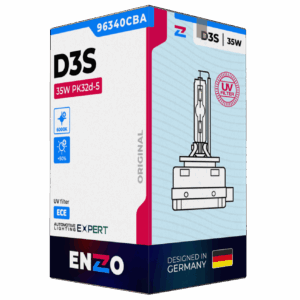 Ampolletas Xenón D3S 96340CBA 35W PK32d-2 CBA - HCB 6000K