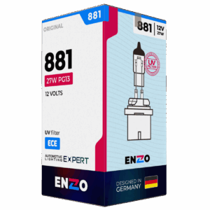 Ampolleta Halógena 881 12V 27W PG13