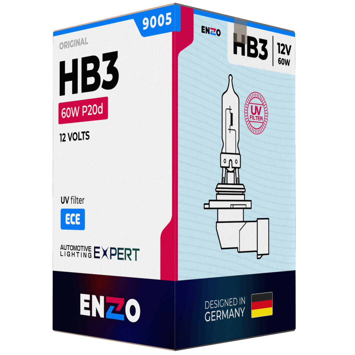 Ampolleta Halógena HB3 12V 60W P20d